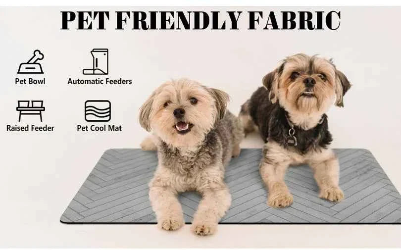 Waterproof Pet Food Mat for Dogs & Cats: Keep Floors Clean – alternate view 6