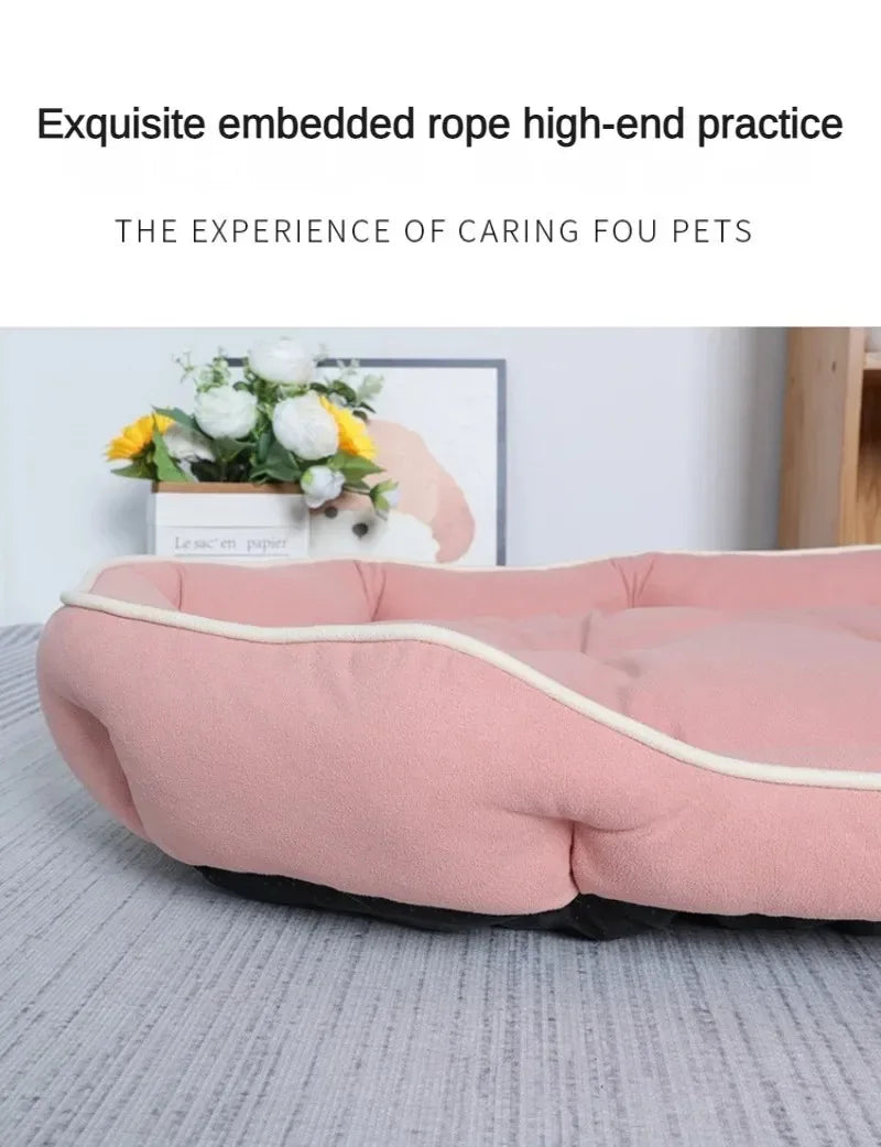 Big Fluffy Dog Sofa Bed – Small Breeds, Cozy Cushion – alternate view 17