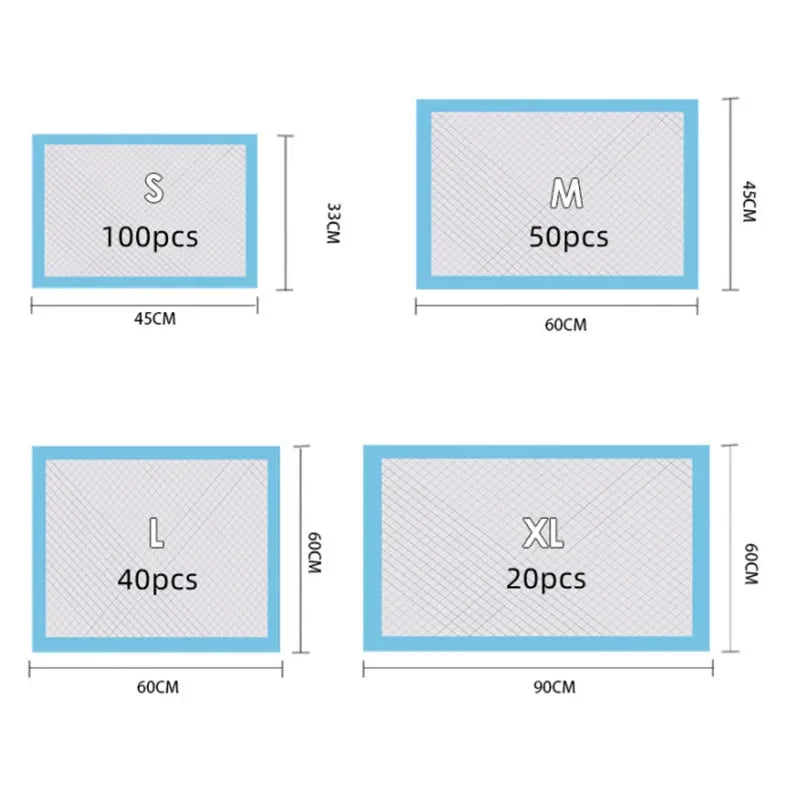 Disposable Puppy Training Pee Pads – Absorbent, Quick-Dry – alternate view 4