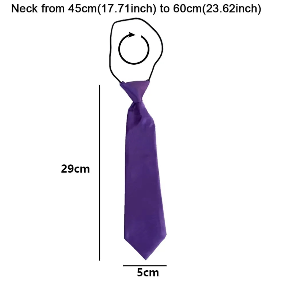Dog Bow Ties – Stripes, Dots & Solids, Elastic Necktie – alternate view 6