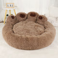 Winter Warm Small Dog Sofa Bed – Plush Pet Bed Mat – front view