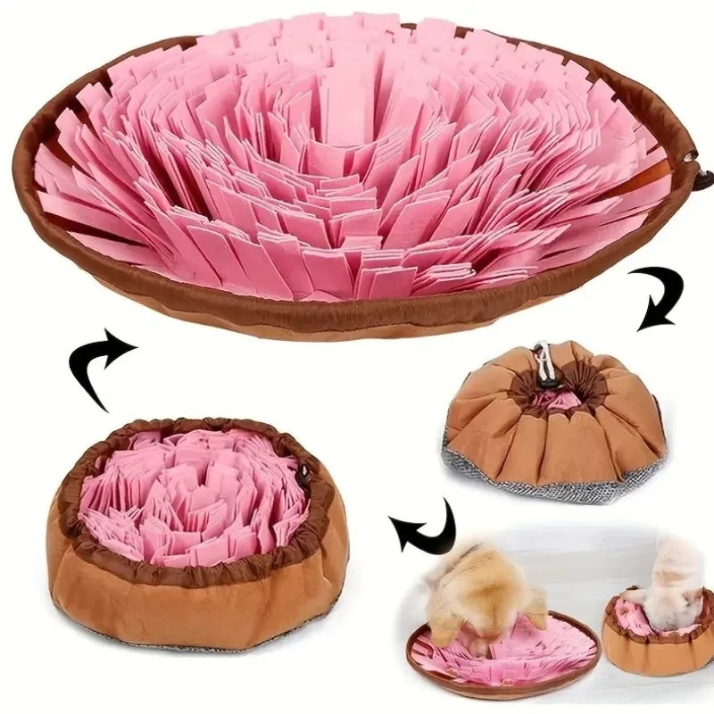 Washable Felt Dog Snuffle Mat for Slow Feeding and Nose Work – alternate view 3