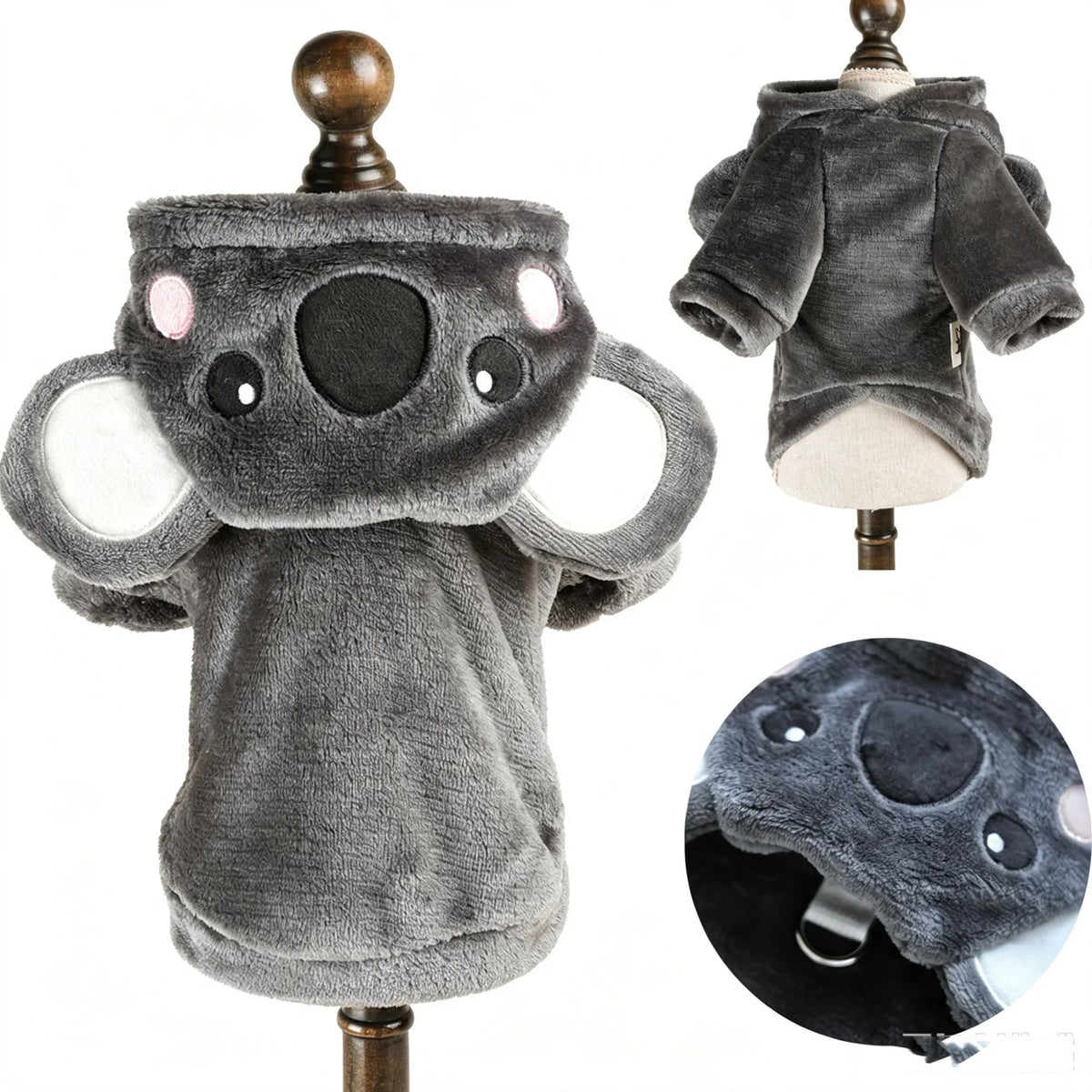 Fleece Animal Dog Costume – Small Dogs, 7 Designs – alternate view 7