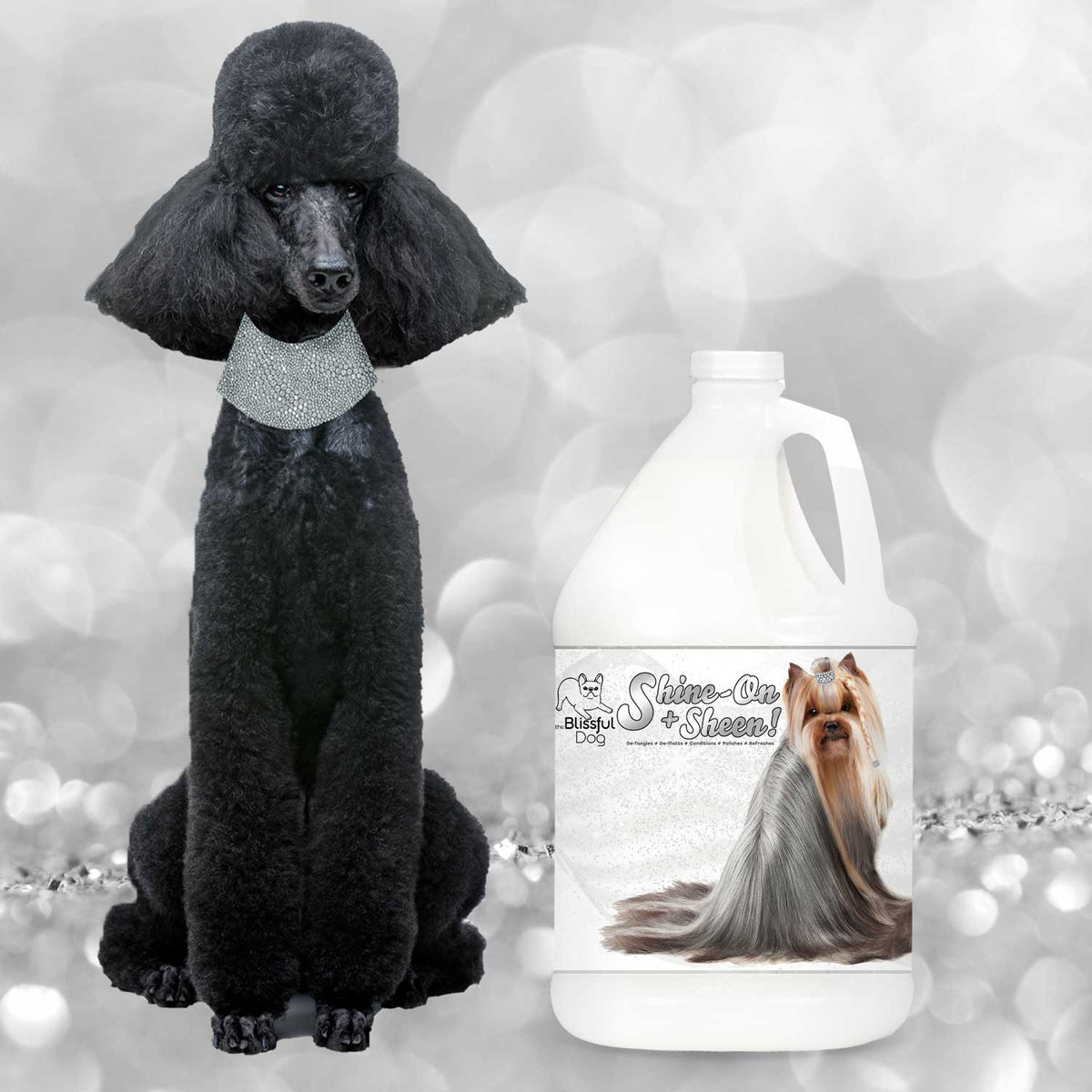 Shine-On+Sheen Dog De-Tangling Coat Spray – alternate view 4
