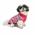 Alpaca Rose Fairisle Dog Sweater Rose Fair Isle in Wool and Alpaca – photo 1 of 6