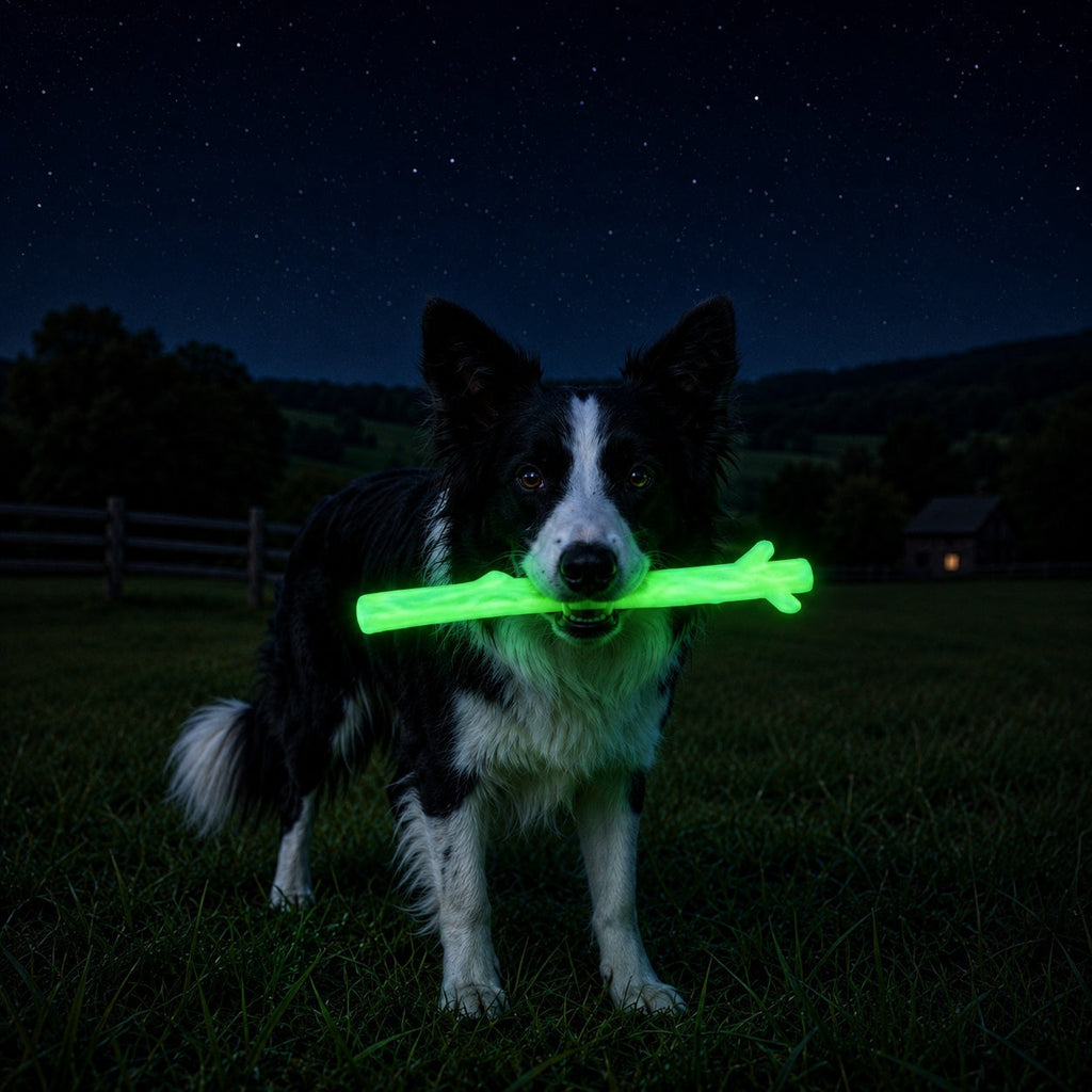 SodaPup glow in the dark nylon chew stick dog toy – photo 2 of 8