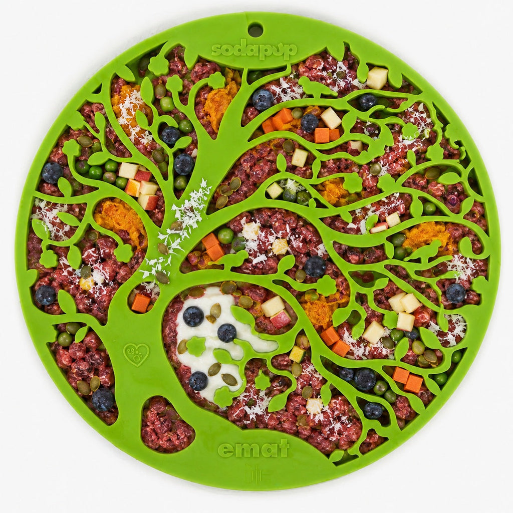Tree of Life Enrichment Lick Mat – Suction Cups, USA Made – alternate view 2