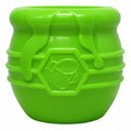 SodaPup Honey Pot eCup apple green rubber treat dispenser – photo 4 of 9