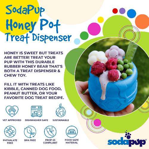 SodaPup Honey Pot Treat Dispenser Toy – alternate view 4