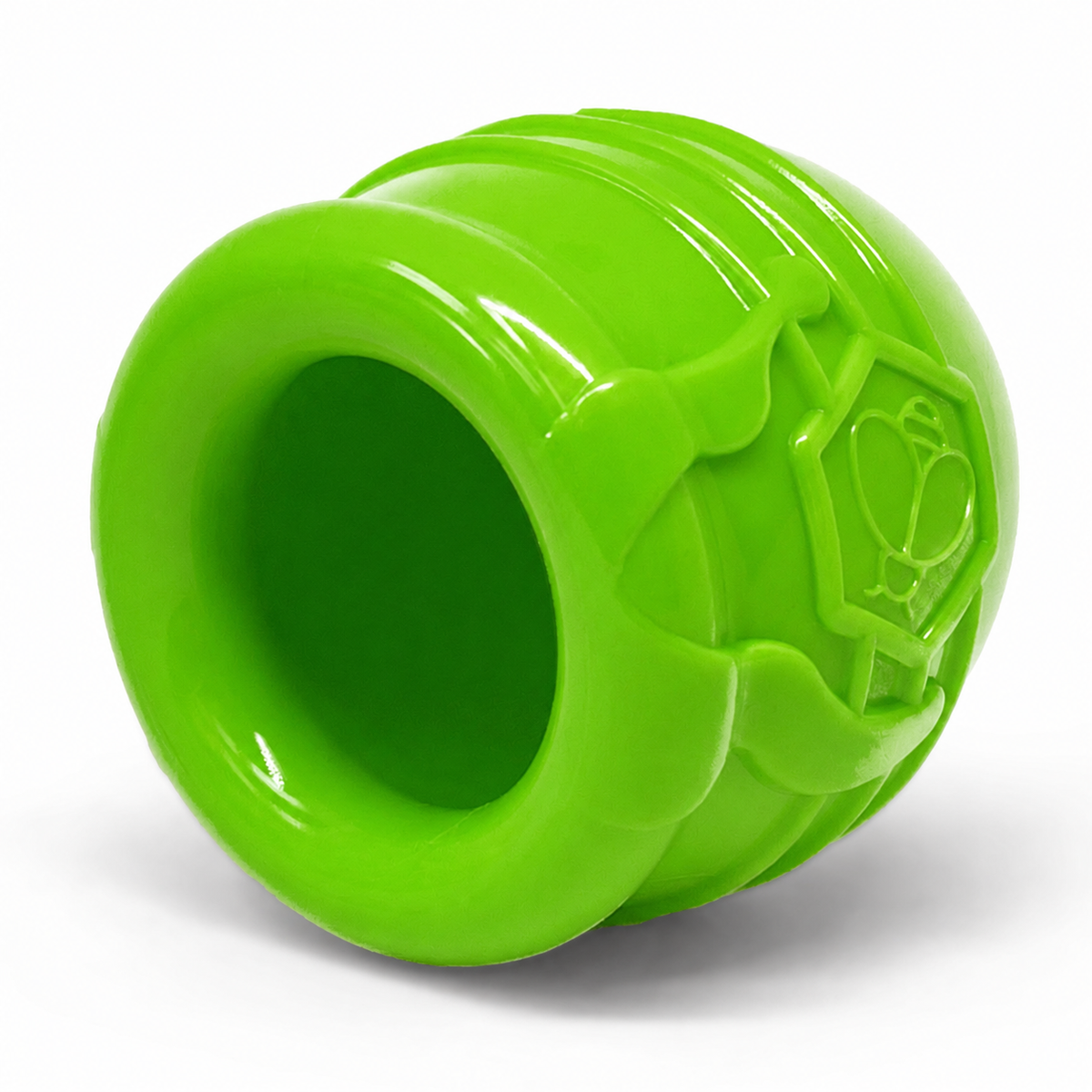 SodaPup Honey Pot eCup apple green rubber treat dispenser – photo 8 of 9