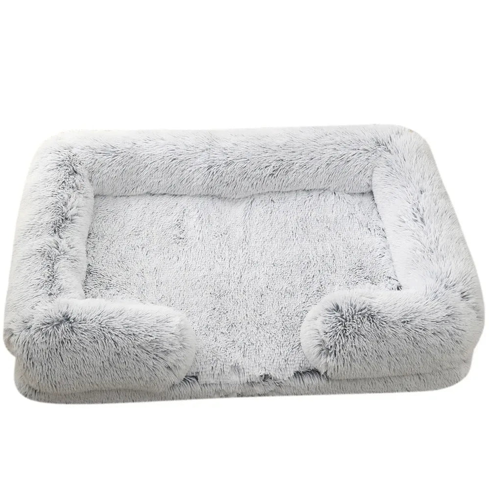 Small Dog Sofa Bed – Puppy Basket Bed Mat – alternate view 2