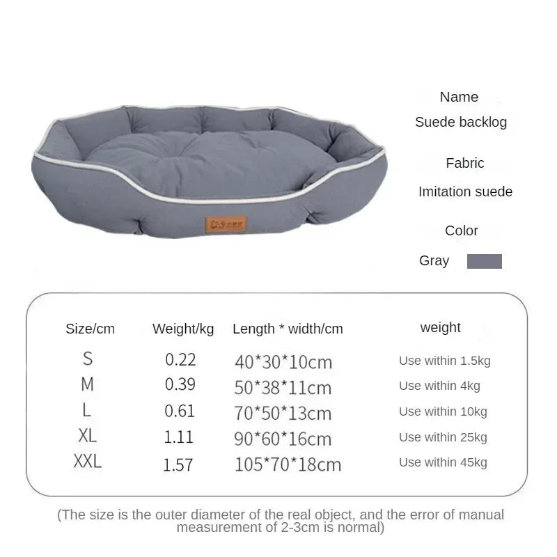Big Fluffy Dog Sofa Bed – Small Breeds, Cozy Cushion – alternate view 2