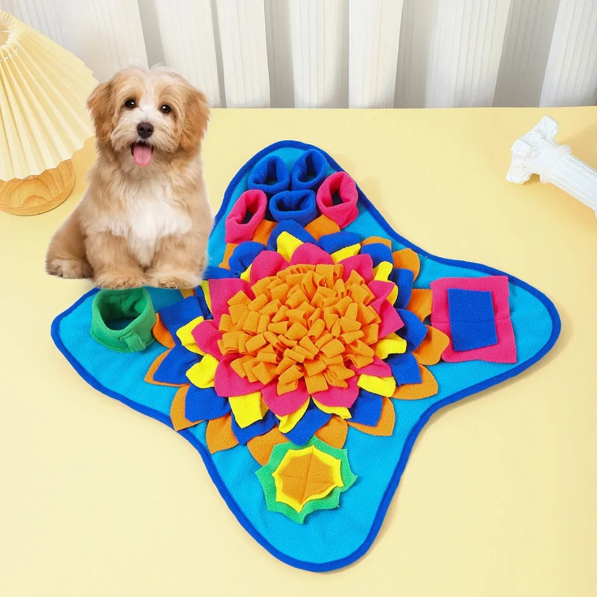 Dog Snuffle Mat Interactive Feeding Puzzle for Training and Enrichment – alternate view 6