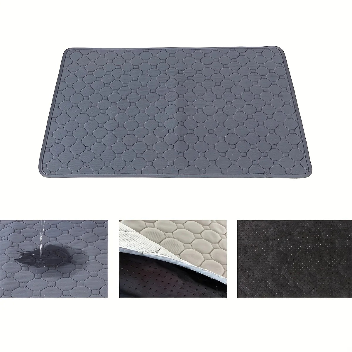 Reusable Washable Dog Pee Pad – Waterproof Absorbent Mat – alternate view 6