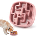 Slow Feeder Dog Bowl – Non-Slip Anti-Gulping Dish, Macaron Colors – alternate view 7