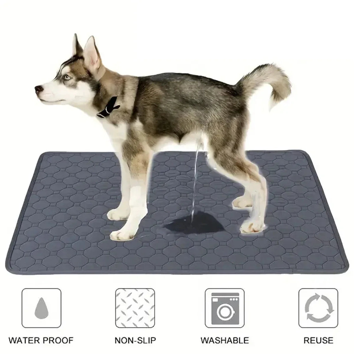 Reusable Washable Dog Pee Pad – Waterproof Absorbent Mat – alternate view 7