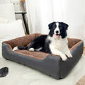 Dog Sofa Bed – Blanket & Cushion Pet Bed – front view