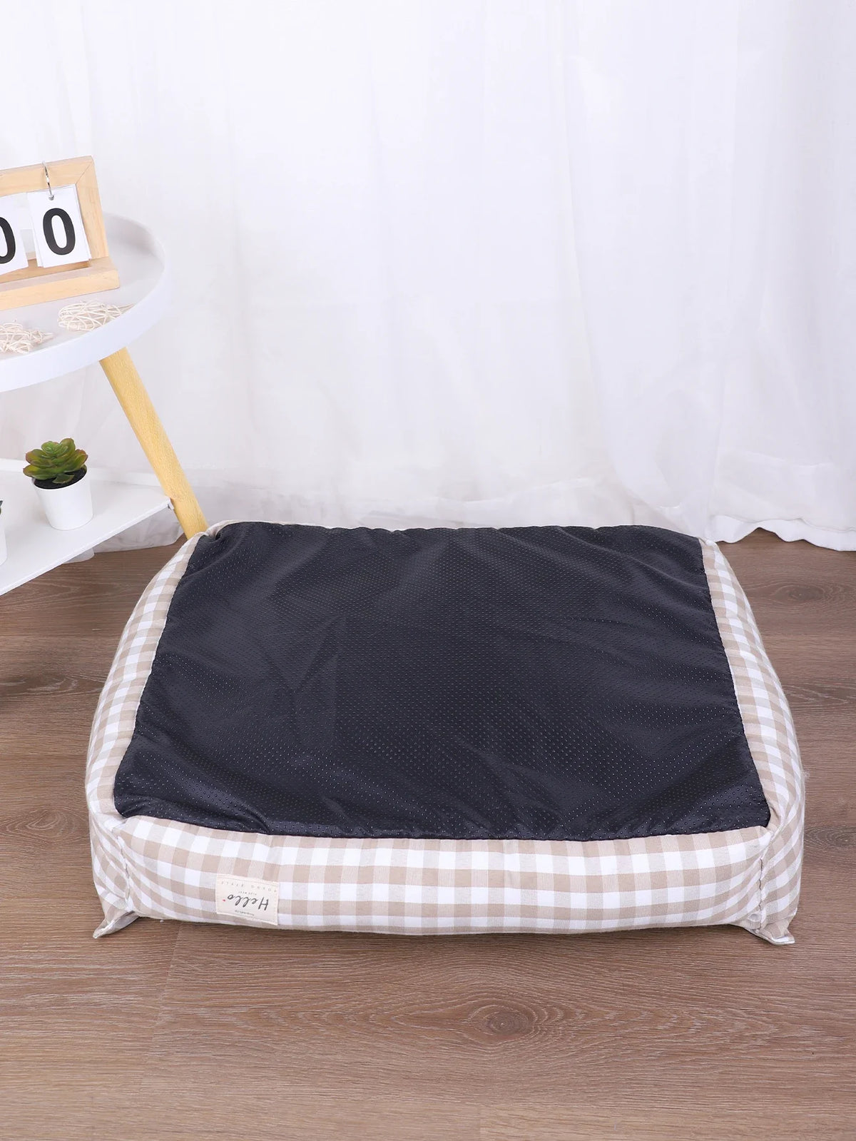 Plaid Dog Bed for Small Dogs – Cozy Sofa Cushion Bed – alternate view 19