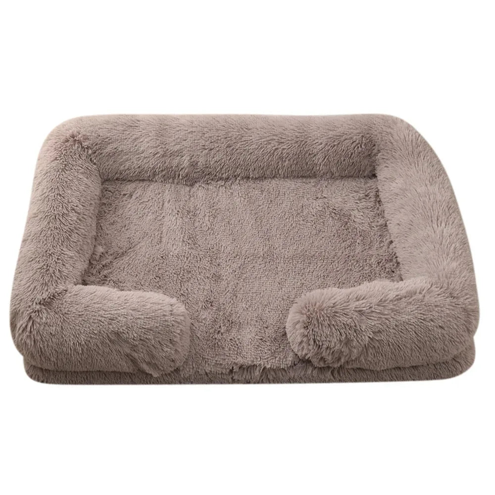 Small Dog Sofa Bed – Puppy Basket Bed Mat – alternate view 7