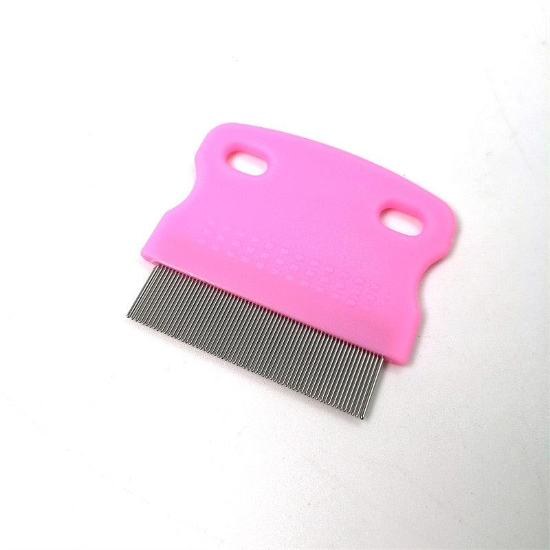 Stainless Steel Fine-Tooth Flea Comb – Dog & Cat Grooming – alternate view 7