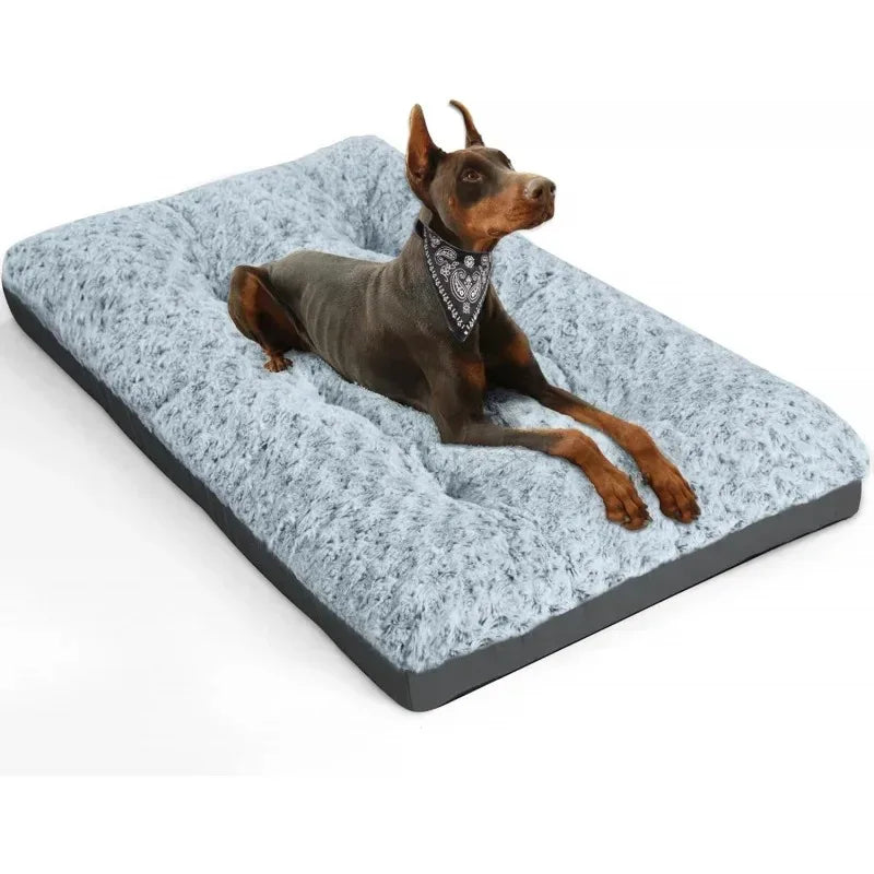 Fluffy Dog Bed – Plush Sofa Pet Bed Mat – alternate view 2