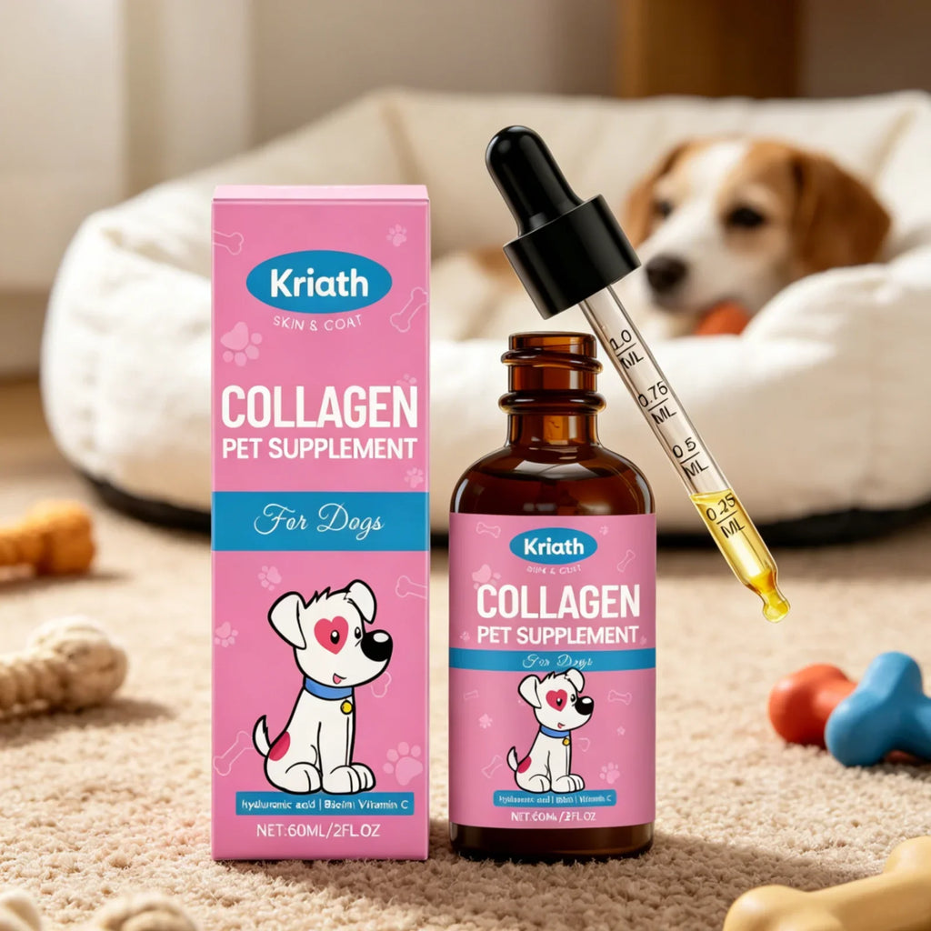Kriath collagen supplement drops bottle for dogs 60 ml – photo 3 of 6