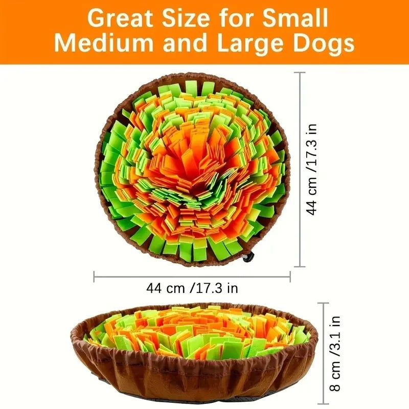 Washable Felt Dog Snuffle Mat for Slow Feeding and Nose Work – alternate view 6