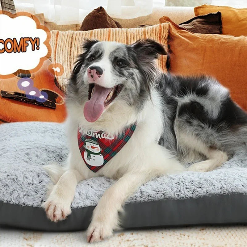 Fluffy Dog Bed – Plush Sofa Pet Bed Mat – alternate view 6