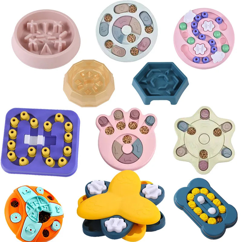 Interactive Dog Puzzle Slow Feeder for IQ Training and Healthy Eating – alternate view 6