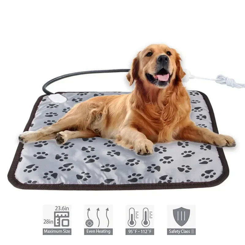 Adjustable Heated Dog Mat – Waterproof Electric Heating Pad with Timer – alternate view 12
