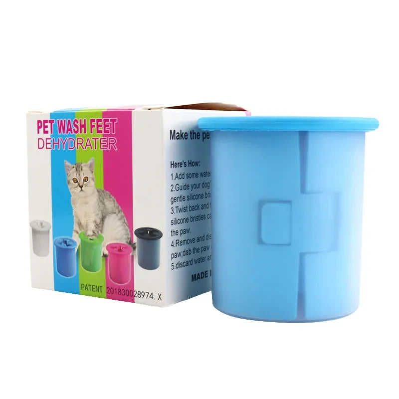 Dog Paw Cleaner Cup – Silicone Pet Feet Washer, Portable – alternate view 4