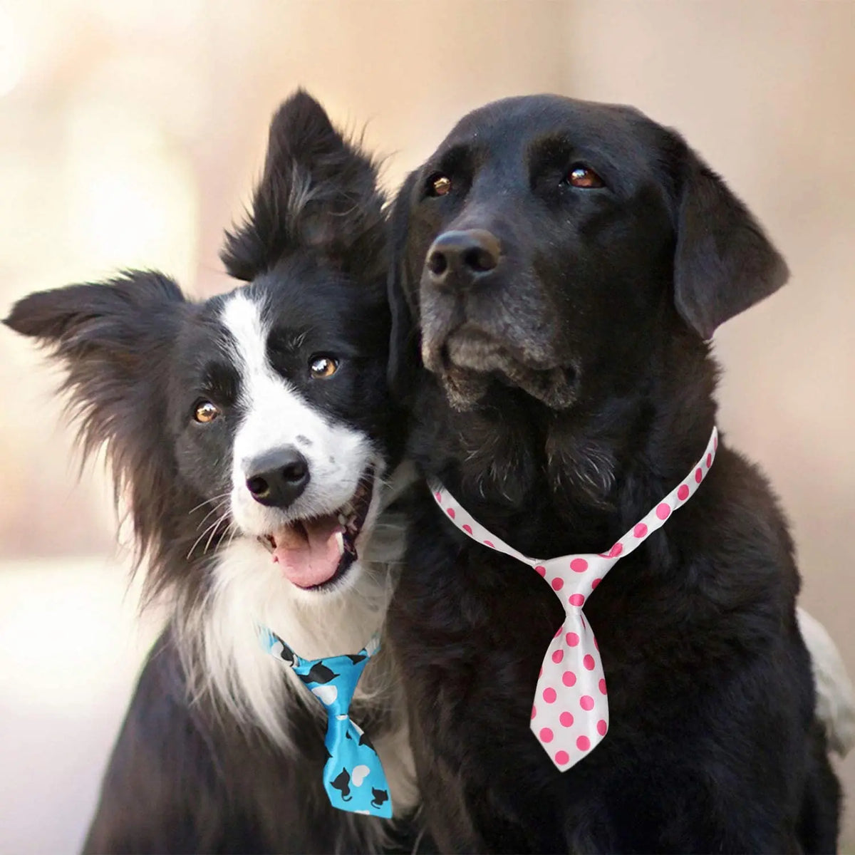 Adjustable Pet Bow Tie – Mix Colors, Grooming Accessory – front view