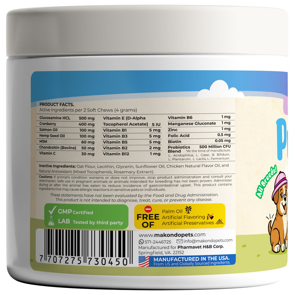 Dog Prenatal Vitamins – 120 Soft Chews – alternate view 10