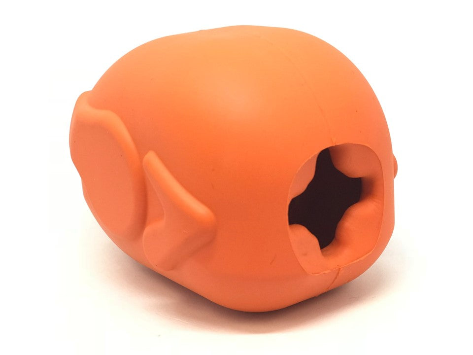 SodaPup Roasted Turkey orange rubber treat dispenser dog toy – photo 6 of 10
