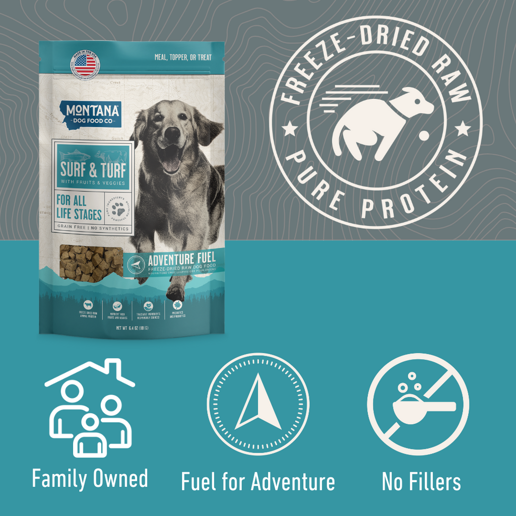 Grain-free Surf & Turf Freeze-dried Raw Adventure Fuel (Dog Food) – alternate view 3