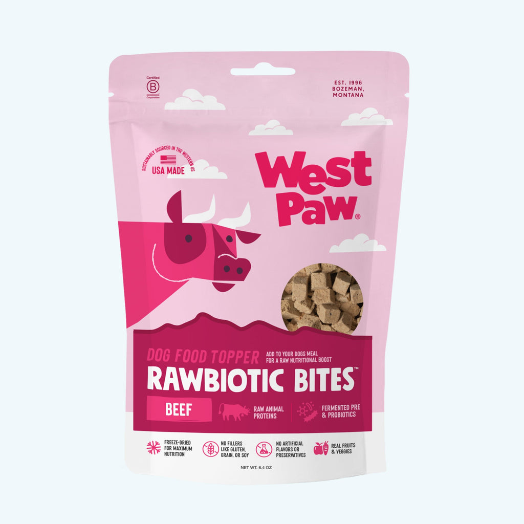 Beef Dog Food Topper – front view