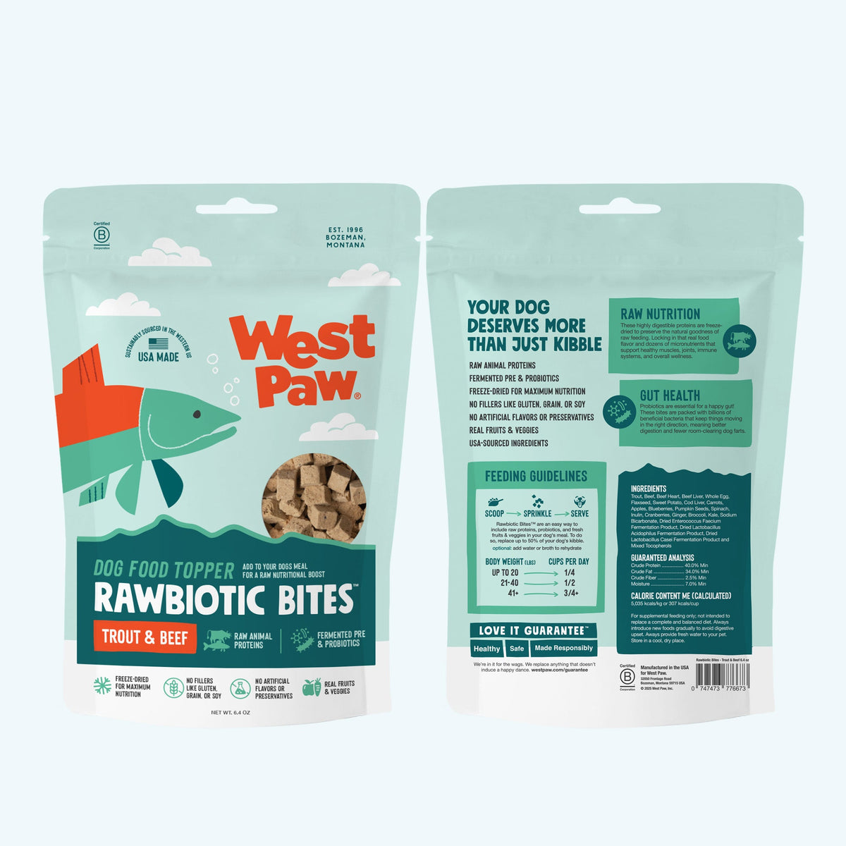 Trout & Beef Dog Food Topper – alternate view 2