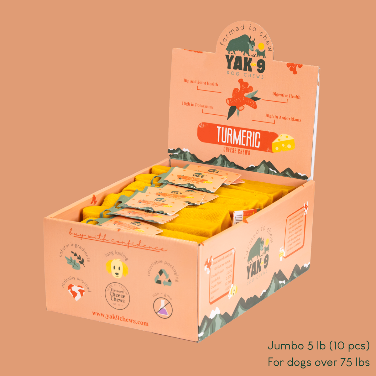 Turmeric Yak Milk Chews for Dogs – alternate view 11