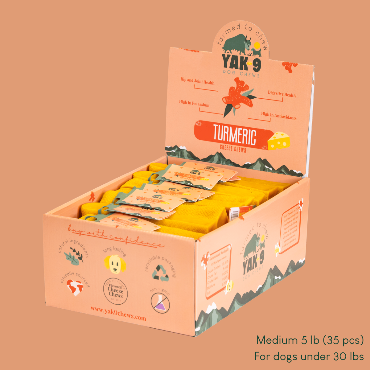 Turmeric Yak Milk Chews for Dogs – alternate view 13