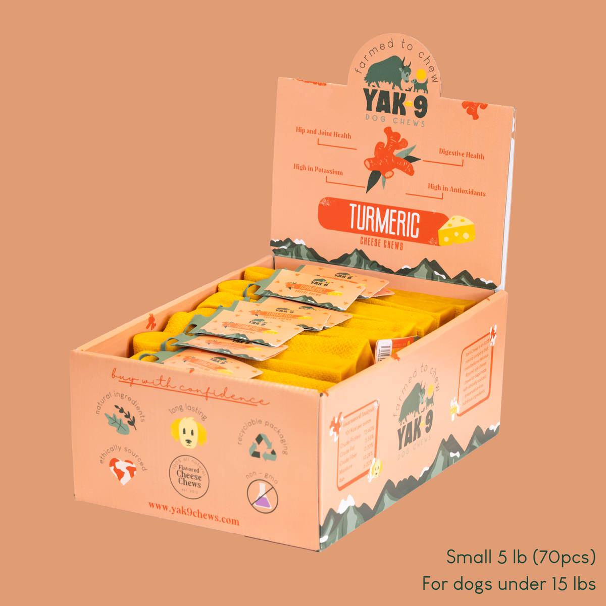 Turmeric Yak Milk Chews for Dogs – alternate view 14