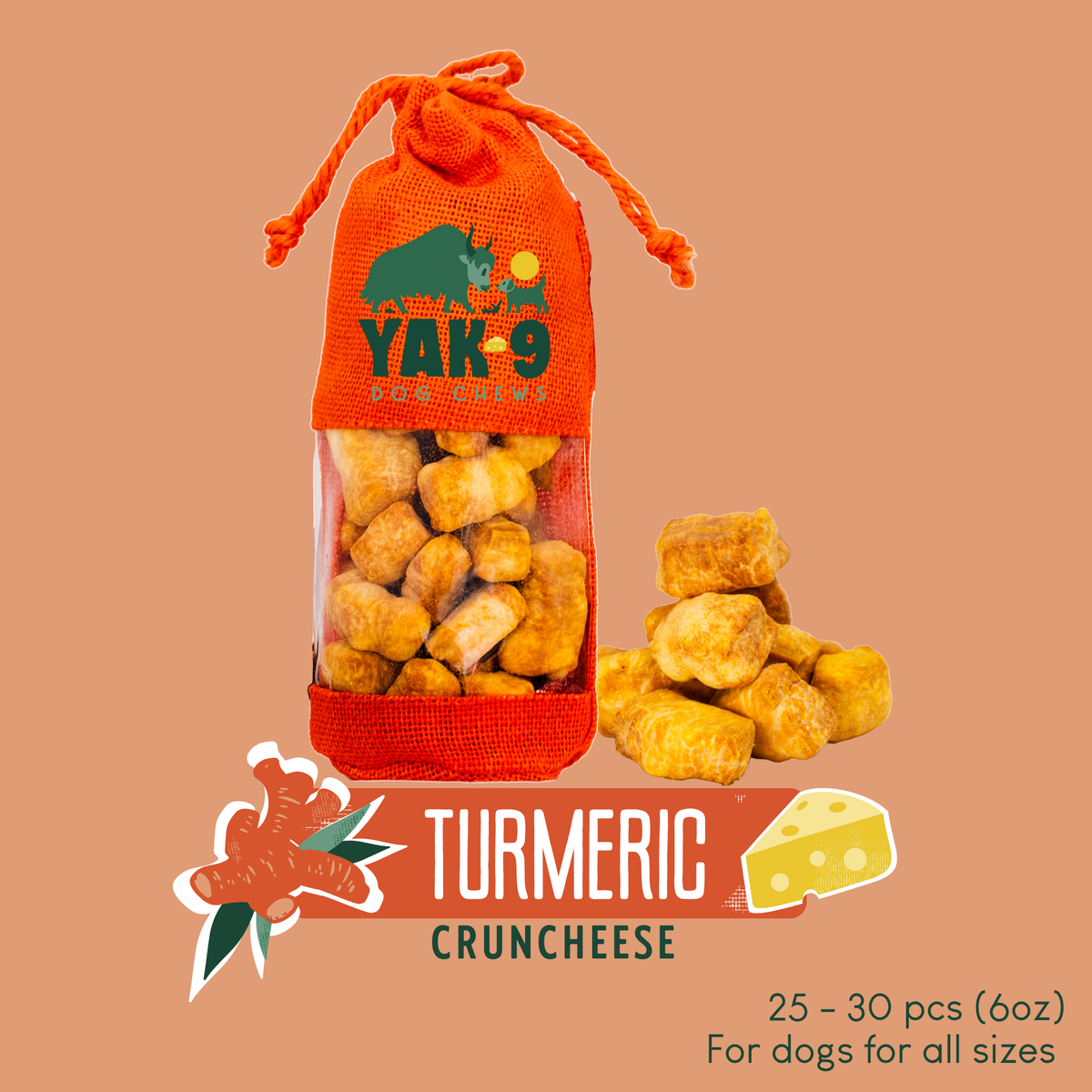 Turmeric Yak Milk Chews for Dogs – alternate view 16