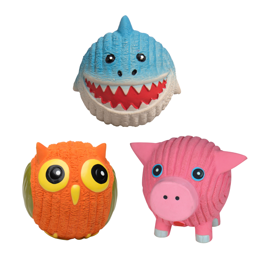 Best-selling Ruff-Tex Latex Balls 3 Pack Small