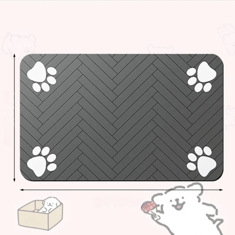 Waterproof Pet Food Mat for Dogs & Cats: Keep Floors Clean – alternate view 7