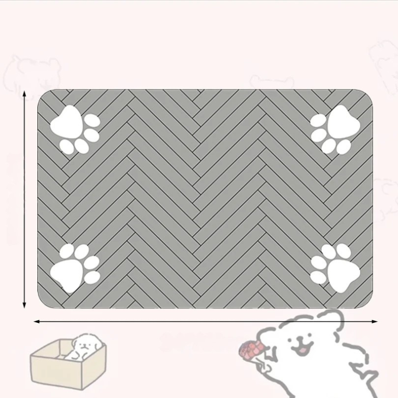 Waterproof Pet Food Mat for Dogs & Cats: Keep Floors Clean – alternate view 8