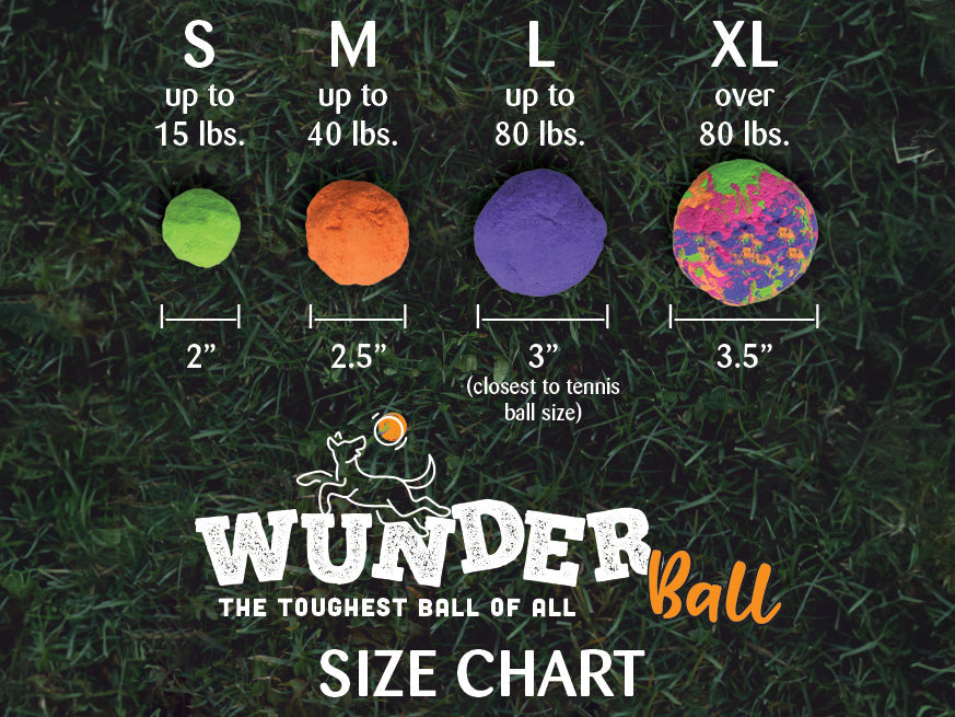 WUNDERball Dog Fetch Toy – detail