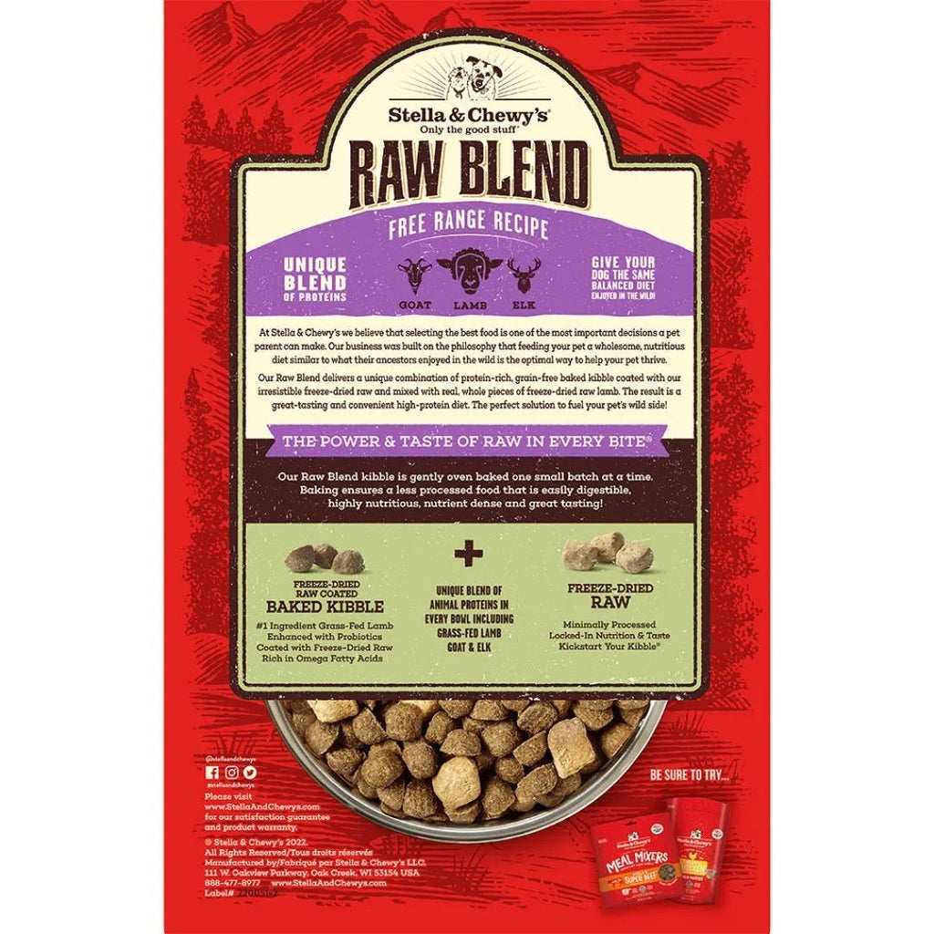 Stella & Chewy’s Raw Blend Free Range Recipe Dog Food – alternate view 2