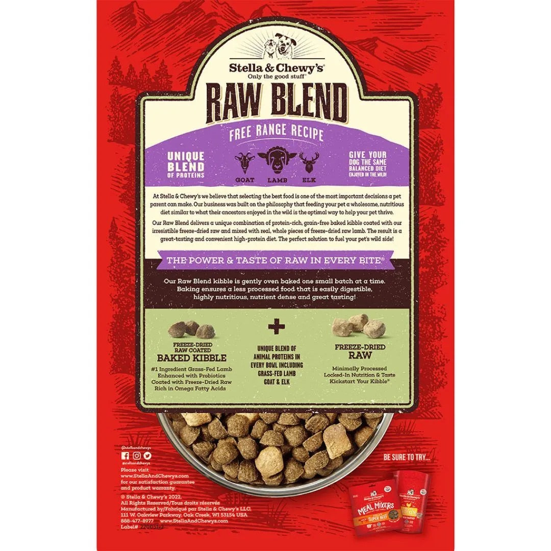 Stella & Chewy’s Raw Blend Free Range Recipe Dog Food – alternate view 2