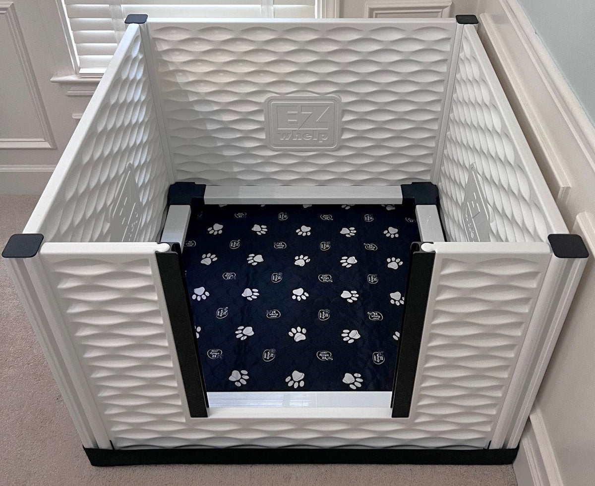 EZclassic Tall Whelping Box with Safety Rails – alternate view 8