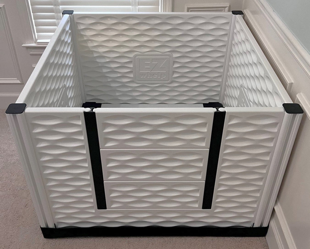 EZclassic Tall Whelping Box with Safety Rails – alternate view 5