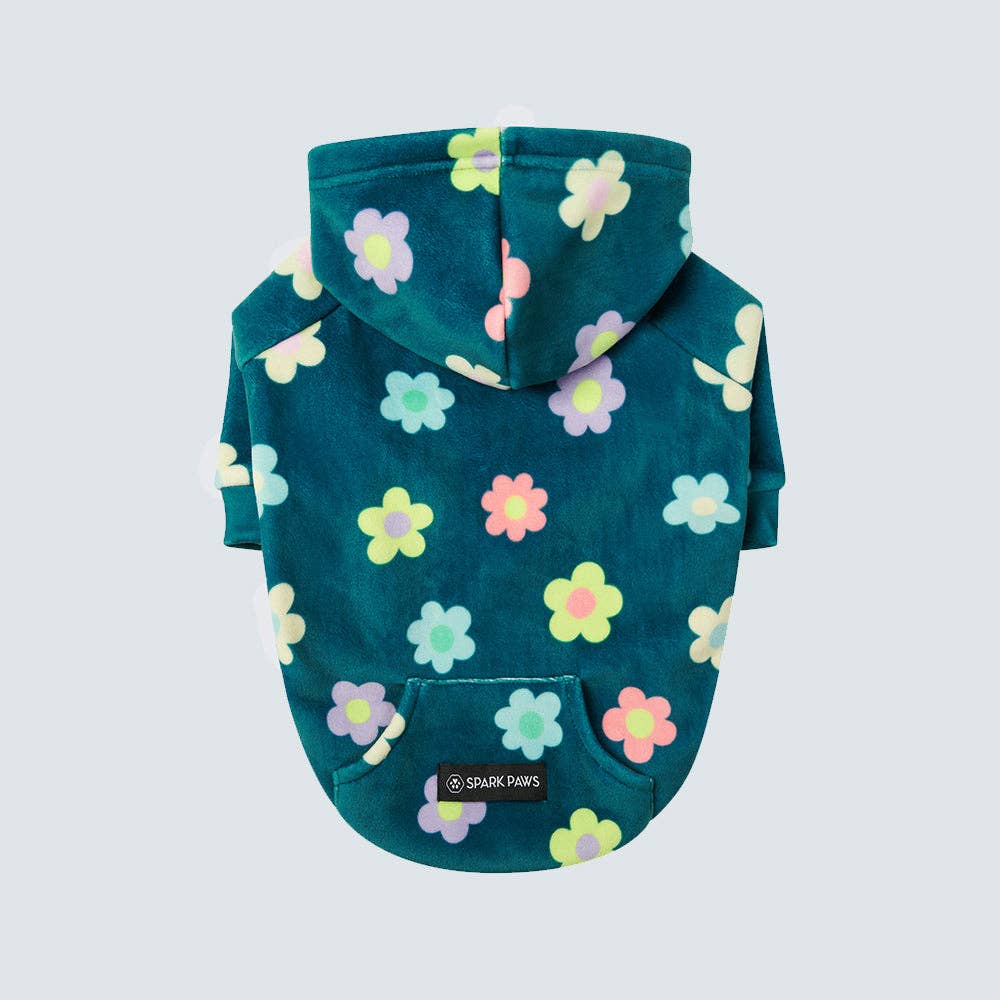 Daisy Dog Hoodie - Green – alternate view 3